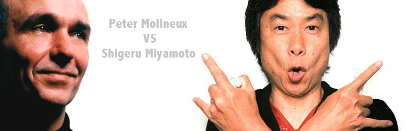 peter molineux vs shigeru miyamoto