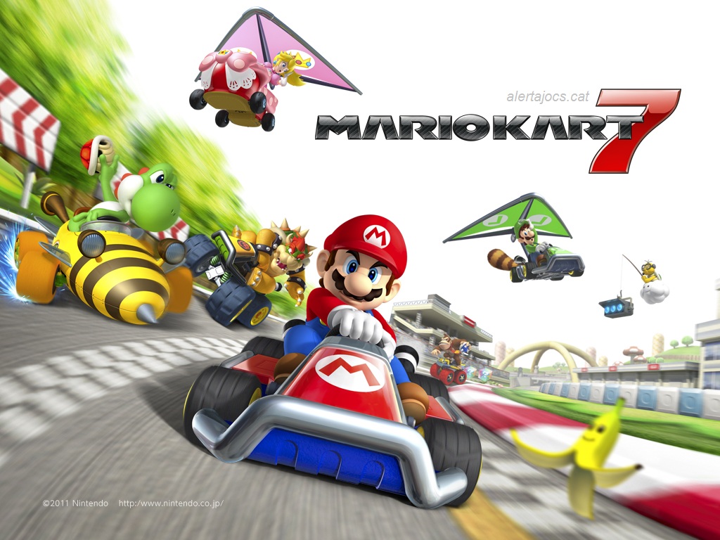 Mario Kart 7 wallpaper 3DS