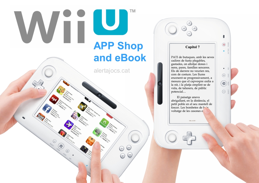 Wii U app store ebook controller