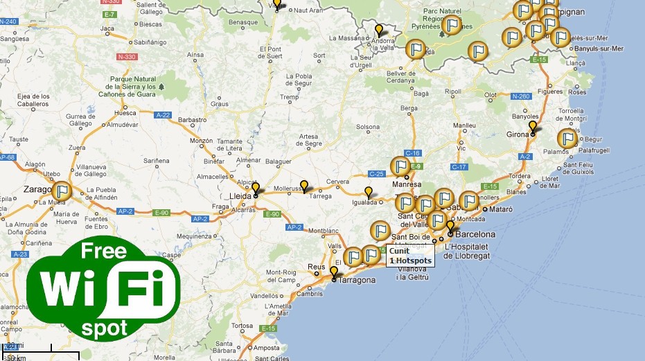 hotspots catalunya 3DS free