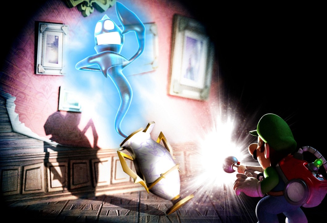 Luigi's Mansion Dark Moon artwork