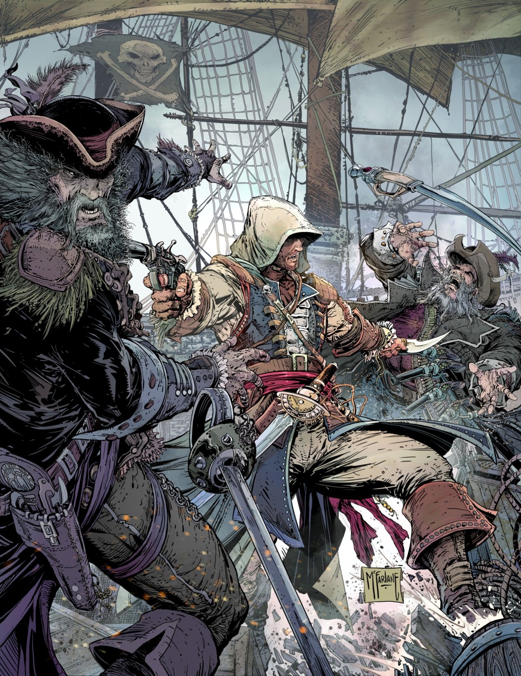 Assassin's Creed 4 Black Flag x Todd mcfarlane
