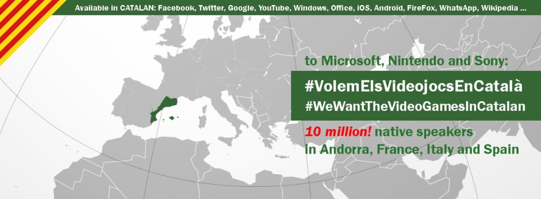 volem els videojocs en català catalunya