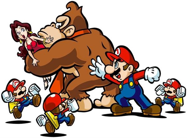 Mario and Donkey Kong Minis on the Move 3DS