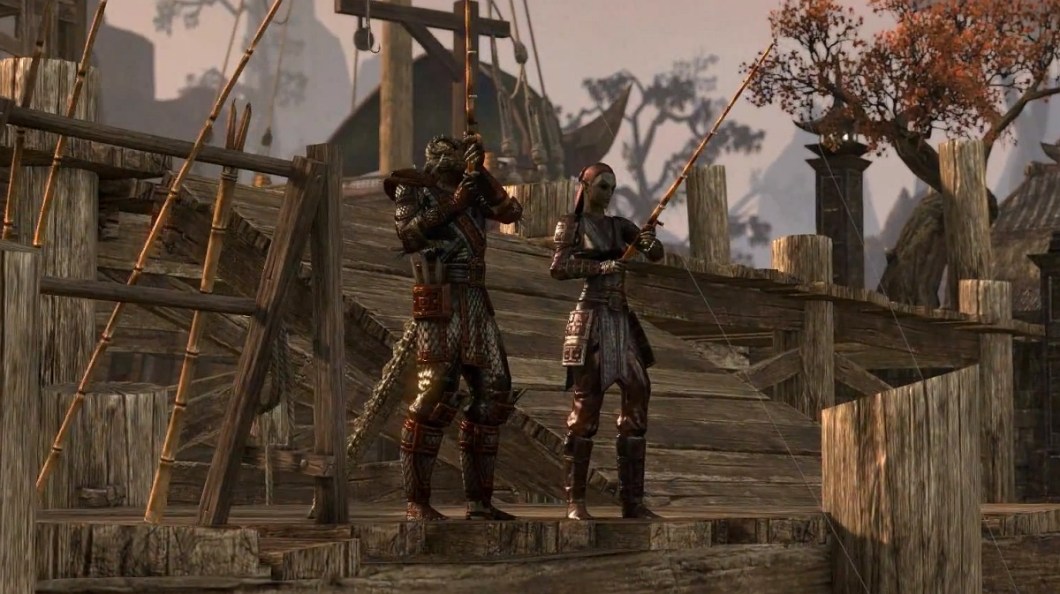 The Elder Scrolls Online fishing