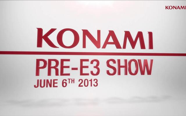 Konami Pre-e3 2013