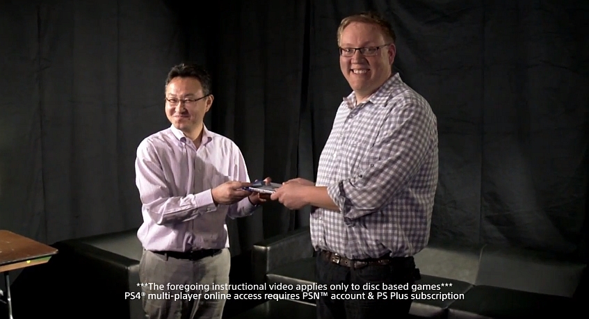 Sony PS4 sharing games