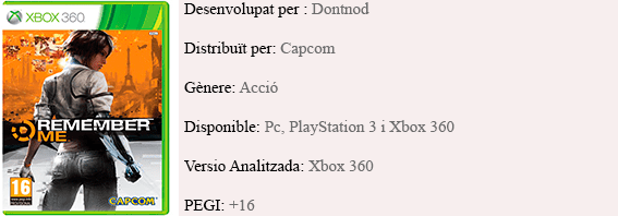 Remember Me Ressenya