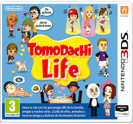 Tomodachi Life 3DS box art