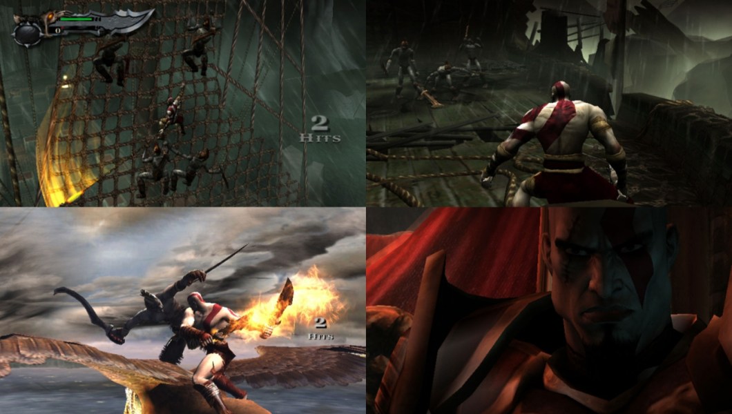 God of War Collection PS Vita screenshots