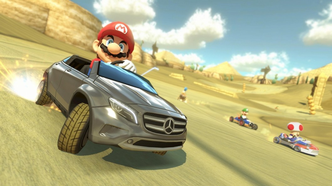 Mario Kart 8 Mercedes images 02