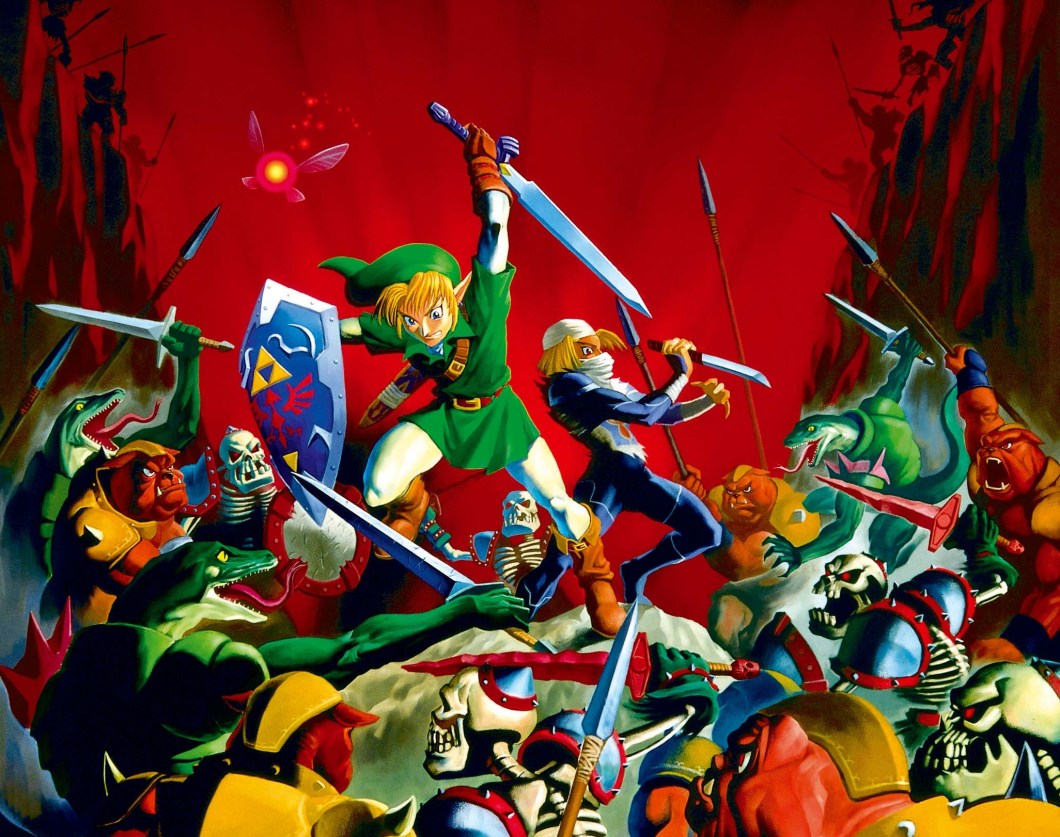 wallpaper ocarina of time