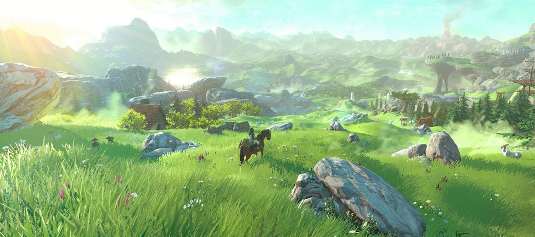 The Legend of Zelda Wii U hyrule field