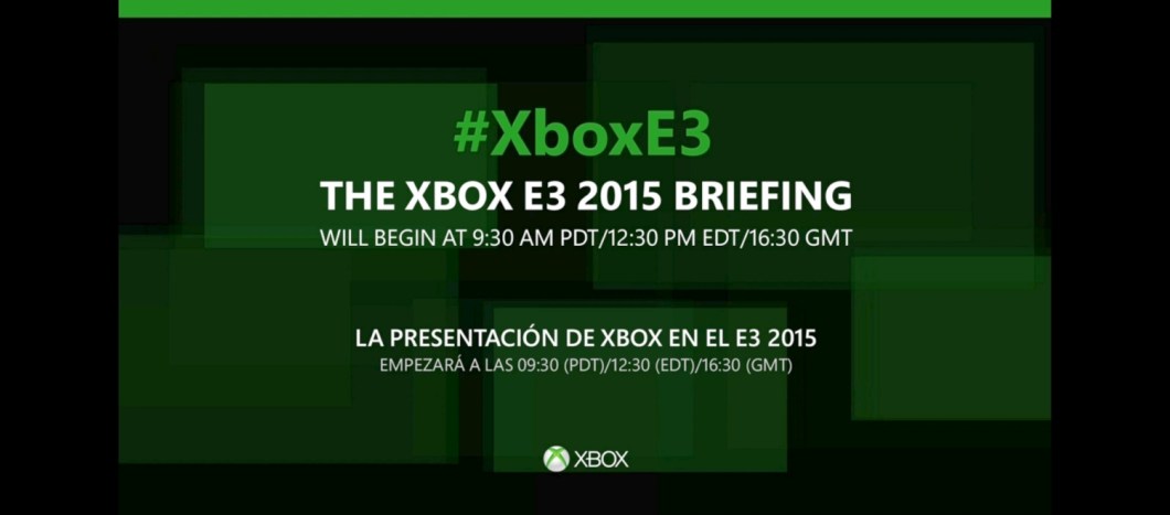 xbox one e3 2015