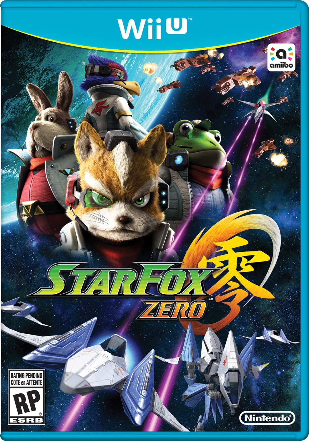 star fox zero box art wii u