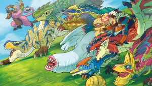 monster hunter stories art