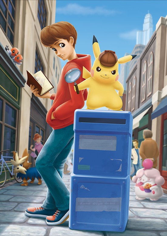 Great Detective Pikachu art